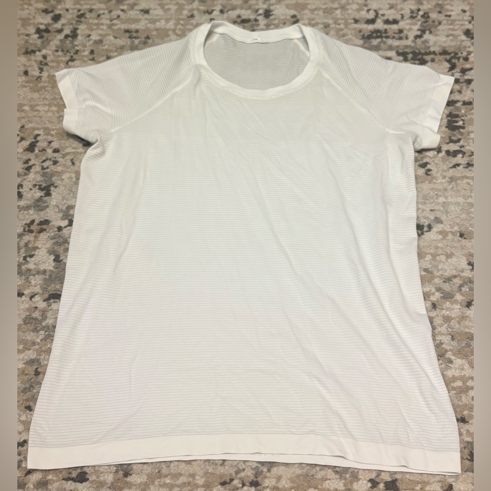 White Womens Lululemon Shirt